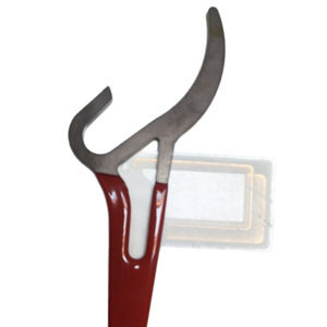 Llave de gancho para quitar neumáticos, acero 45, métrica, de uso general, con agarre de goma, para herramientas de reparación de neumáticos de motocicleta - Product Image 3