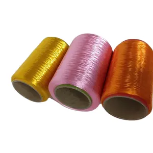 ポリエステル100% アンチUVヤーン840Dドープ染色カラー高粘着性フィラメントヤーン工業用