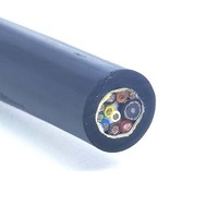 Caméra de détection CCTV PAIDE PAIDE17000 pour égouts, câble coaxial en cuivre, gaine PUR, basse tension, pour robot hybride de pipeline renforcé