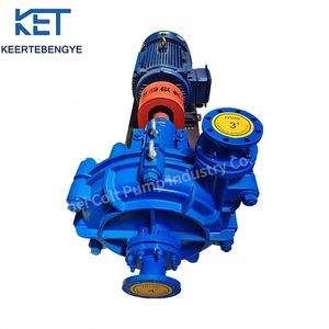 Pompe centrifuge haute pression pour boues avec revêtement en caoutchouc, support OEM, 1200W, en acier inoxydable, pompe horizontale chinoise pour l'extraction de sable - Product Image 2