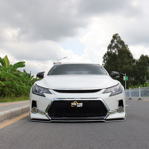 Bộ body kit xe Toyota Reiz Mark X 2013-2019, kiểu dáng GS, nâng cấp cản trước & sau, kèm ốp sườn, tình trạng mới - Product Image 4