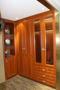 Armario de madera maciza para dormitorio, armario moderno de estilo antiguo con mecanismo de puerta deslizante para armarios <span class=keywords><strong>juveniles</strong></span>, muebles de sala de estar - Product Image 5