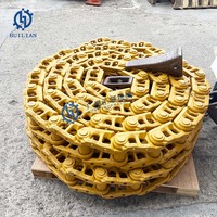 Ensemble de maillons de voie EC380 EC460 EC460C EC480D EC700 Chaîne de chaussure de voie de liaison d'huile pour accessoire d'excavatrice