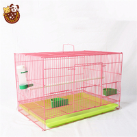 Cage pour les oiseaux, perruches à joues vertes, accessoire de grande dimension, pliable, convient au soleil