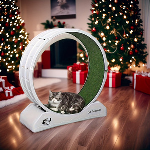 Wholesale Premium Wear-Resistant Plastic <strong>Cat</strong> Exercise <strong>Wheel</strong>, Interactive Pet Training Toy - Product Image 2