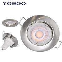 Spot LED encastré orientable TOSEO 90W, moderne, pour plafond, avec douilles GU10 3W, 5W, 7W