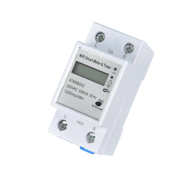 New Innovation Single Phase Wifi Smart Meter Din Rail Energy Meters Smart Life APP WiFi to Electric Power Analyzer