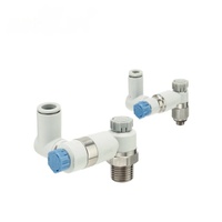 Régulateur de vitesse pneumatique Airtac Valve Modèle AS 1000 Filetage NPT de 1 4 pouces pour l'automatisation industrielle Régulation fiable du débit d'air