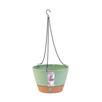 Jardinière en plastique pour pot de fleurs suspendu intérieur/extérieur décoratif de haute structure pour décoration de jardin vente en gros