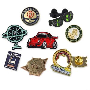 Từ nhựa Silicone dập nổi tên nút kim loại kết thúc Epoxy Dome Pin huy hiệu với pin - Product Image 3