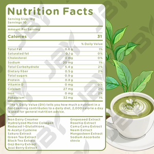 JBY OEM/ODM, Etiqueta Privada, Precio al por Mayor, Suplemento Orgánico, Matcha de Vainilla, <span class=keywords><strong>L</strong></span>-Glutatión, Té Orgánico en Polvo, Leche en Polvo de Belleza - Product Image 2