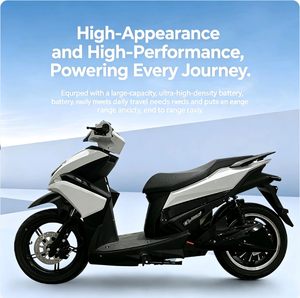 Moto électrique rétro <span class=keywords><strong>Cafe</strong></span> <span class=keywords><strong>Racer</strong></span> pour hommes et femmes, moteur sans balais <span class=keywords><strong>silencieux</strong></span> à couple élevé, phare rond à LED - Product Image 3