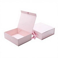 Boîte pliante monobloc en carton magnétique avec rabat, logo personnalisé imprimé UV, fabriquée en Chine, boîte cadeau