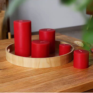 <span class=keywords><strong>Bougie</strong></span> d'aromathérapie faite à la main de rose <span class=keywords><strong>rouge</strong></span> romantique pour l'éclairage multi-occasions de Thanksgiving de Noël de fête d'anniversaire de mariage - Product Image 2
