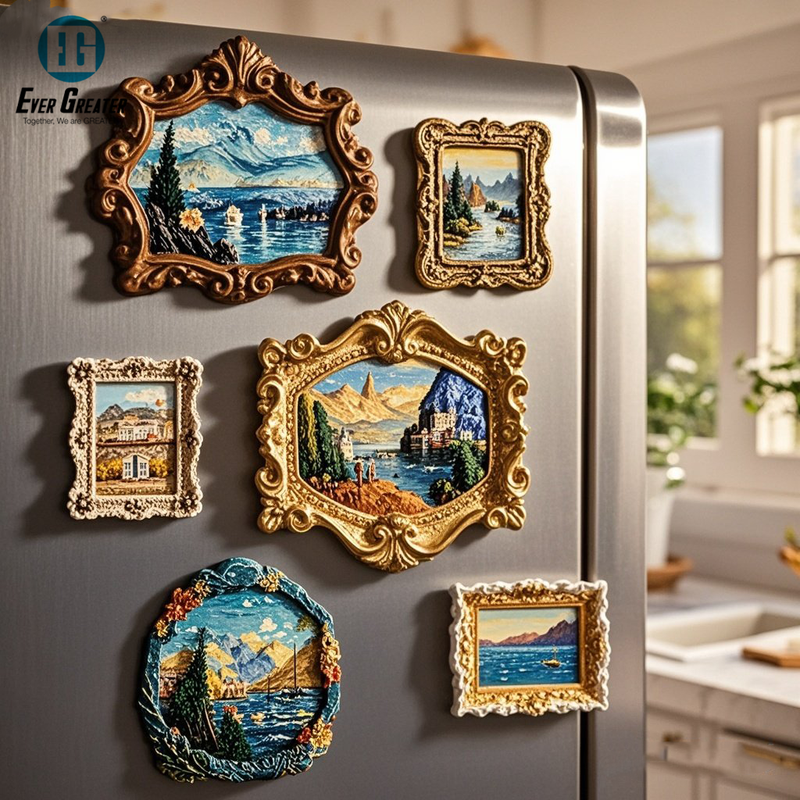 Custom Made 3D Resin Fridge Magnets