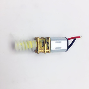 N20 Plastic <b>Worm</b> Gear Motor 36V Brushed Low Noise For Retrofit Upgrade Auto Motor - Product Image 2
