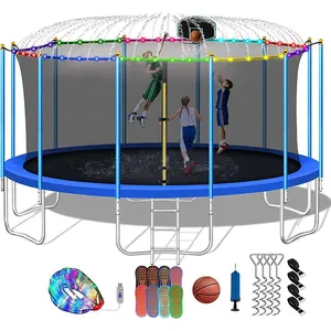 high quality outdoor jumping trampolines portable durable safety trampoline for kids and adults