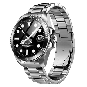 R1 Smart Watch Men 1.43 inch AMOLED Display IP68 Waterproof Stainless Steel Strap Wireless Charging NFC Reloj Inteligente 2026 - Product Image 2