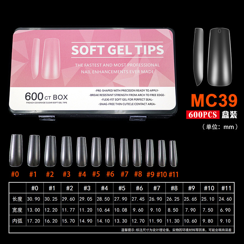 Boîte de 600 pièces Mc39 mat