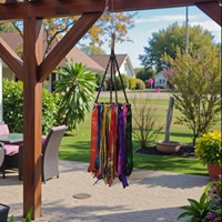 Campana de aluminio con acabado satinado de calidad de exportación para patios y jardines, disponible a un precio asequible desde India.