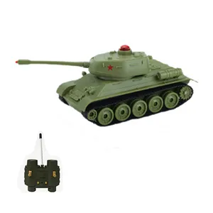 1/32 อเมริกัน M1A2 PK รัสเซีย T-34 รีโมทคอนโทรลรถถัง 1 32 Rc Tank