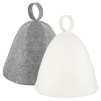Venta al por mayor de mayor calidad Vaporarium Cap Russian Banya Cap Wool Sauna Hat para hombres y mujeres