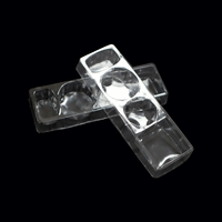 Emballage en blister en plastique PET tri-pliant personnalisé, matériaux recyclables, logo personnalisable, conception graphique, 0,25-0,8 mm