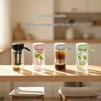 Meilleure vente 2026 : Gobelet portable Iinmei en plastique pour infusion à froid avec couvercle à vis – Design élégant, minimaliste et résistant aux hautes températures, grande capacité