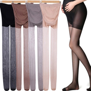 Maternity Pantyhose Thin Sheer Plus Size Flesh Color For Women Spring Autumn Wear - Product Image 1