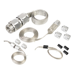 ชุดสายรัดตาข่ายสแตนเลสแบบถัก TF-1133 สำหรับเปลี่ยนและซ่อมแซมท่อน้ำมัน ใช้ได้กับทุกประเภท - Product Image 1