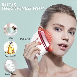 Alat Gua Sha Elektrik untuk Penggunaan di Rumah, Pengangkat Wajah, Pijat Tubuh, Peralatan Kecantikan Frekuensi Tinggi untuk Kulit, EU UK JP - Product Image 3