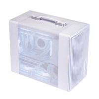 Estuche de PC portátil pequeño de fábrica LY OEM, E/S frontal, Puerto USB 3,0 tipo C, MATX/Mini ITX, estuche para juegos de PC