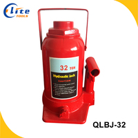 Cric hydraulique à bouteille en acier réglable Aliotop QLBJ-32 de 32 tonnes, hauteur minimale 285 mm, pour voitures urbaines, 1 an de garantie, 11 kg, nouveau, prix compétitif