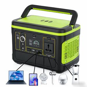 Station d'alimentation portable M6 personnalisable 540Wh 500W à onde sinusoïdale pure, générateur <span class=keywords><strong>solaire</strong></span> LiFePO4, <span class=keywords><strong>kit</strong></span> panneau <span class=keywords><strong>solaire</strong></span> MPPT, compatible maison et voiture - Product Image 1