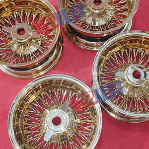 ล้อซี่ลวด 13x7 แบบ Zenith Style 72 Cross Triple สีทอง - Product Image 6