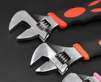 Clé mixte réglable de 6 pouces avec poignée courte Outils de gros d'usine Logo personnalisé Support OEM pour les projets de bricolage