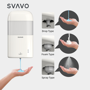 เครื่องจ่ายสบู่เหลวแบบล้างด้วยมือเซ็นเซอร์อินฟราเรดอัตโนมัติอั<span class=keywords><strong>จ</strong></span>ฉริยะติดผนังสำหรับโรงพยาบาลขนาด800มล. - Product Image 1