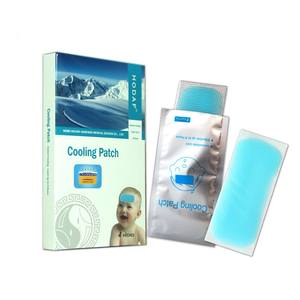 OEM ODM 천연 멘톨 아이스 시트 냉각 하이드로 젤 패드 어린이 건강을위한 멋진 패치 - Product Image 5