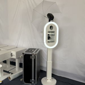 Photomaton instantané HYJ-iP4, métal robuste, télécommande, compatible Wi-Fi/Bluetooth/USB, caméra iPad DSLR - Product Image 6