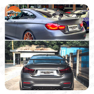 Alettone Posteriore Upgrade a GTS per Sistemi Carrozzeria Auto, Trama in Fibra di Carbonio Nero Lucido per <span class=keywords><strong>BMW</strong></span> F30 F35 F32 F33 <span class=keywords><strong>F36</strong></span> F80 F82 - Product Image 5