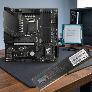 กิกะไบต์ B560M รูปปั้นขนาดเล็ก DDR4 SATA เมนบอร์ดใหม่ชุด CPU สำหรับอินเทล 11600KF/11400/10600/11700/11900 เดสก์ท็อป - Product Image 3