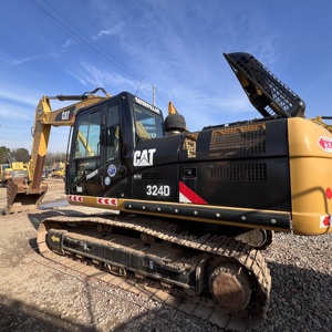 Excavatrice utilisée de Caterpillar CAT 324D de meilleure vente 24 TONNES avec la pelle de taille moyenne de bonne condition de puissance forte - Product Image 3