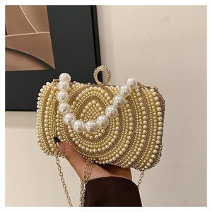 Online Exclusive - Sac De Soirée Avec Perles Fantaisie Multicolore