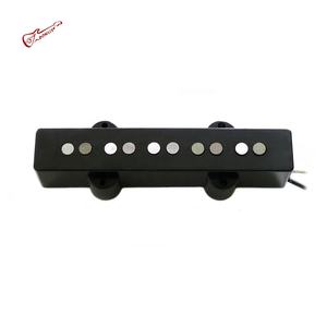 Donlis DJ551 Pastilla de bajo <span class=keywords><strong>jazz</strong></span> vintage de 5 cuerdas con imán de AlNiCo 5 y bobina de placa de fibra vulcanizada - Product Image 1