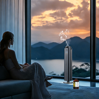 Diffuseur d'arômes intelligent sans eau 2026 B2B, le plus vendu, de luxe, grande capacité 500 ml, avec télécommande Wi-Fi
