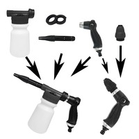 Pistolet à mousse pneumatique basse pression personnalisé en gros pour le nettoyage automobile