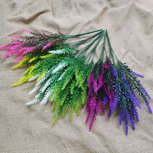 Tainen <b>Artificial</b> Lavender Bouquet 30cm-100cm Plastic Decorative <b>Flowers</b> For Wedding Home Decor - Product Image 1