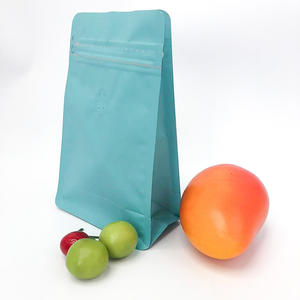 Bolsa con cremallera resellable termosellada de grado alimenticio personalizada de 250g y 500g para nueces, granos de café, pasteles de productos secos - Product Image 4