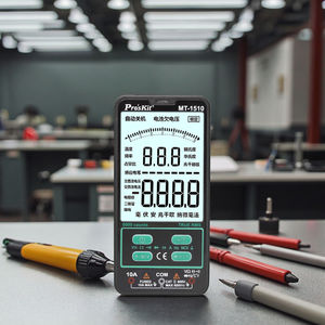 MT-1510-C Smart Multimeter mit großem LCD-Bildschirm Karten-Display 0-600V/10A AC/DC Industrial Use - Product Image 4