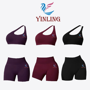 Nuovo Set di Abbigliamento Yoga <span class=keywords><strong>per</strong></span> Donne, Tuta Elastica <span class=keywords><strong>per</strong></span> <span class=keywords><strong>Palestra</strong></span> e Fitness all'Aperto, Comodo Body <span class=keywords><strong>per</strong></span> Yoga - Product Image 6